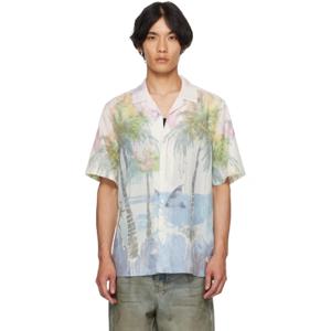 25 SS 수비 남성 멀티컬러 풀사이드 S S 리조트 셔츠 252088M192009