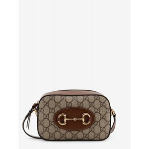 [GUCCI] 라프리마 여성 크로스바디 백 1955 Horsebit GG Supreme 패브릭 앤 레더 숄더 76019692TCG 8563 Marrone /12