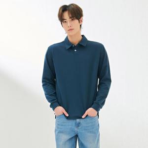[체이스컬트]남성 모던 카라 긴팔 티셔츠-DARK5122B0G