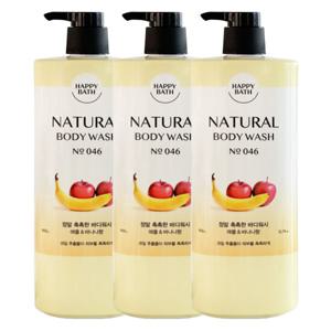 [해피바스]해피바스 정말 촉촉한 바디워시 900g x3