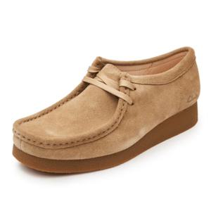 CLAOXC3635WF3 금강제화 랜드로바 클락스 여성 왈라비 EVO 캐주얼화(브라운-스웨이드)