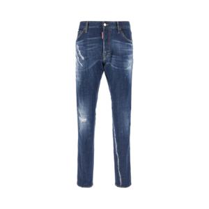디스퀘어드2 데님 스트레이트 팬츠 S74LB1559S30342 470 NAVY BL