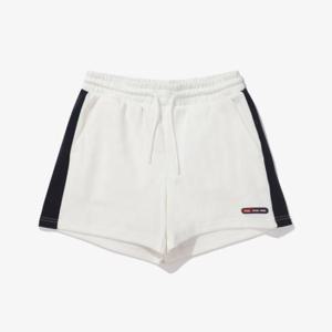 [휠라][휠라] 우먼스 우븐 배색 숏팬츠 (FS2TRE2181F_WHI)