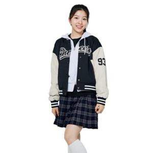 소이] () 세이브존07 블랙크롭바시티야구점퍼 24F0152