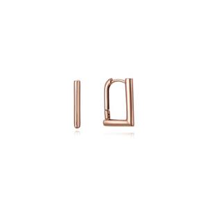 [티르리르] 14K 핑크골드 럭키엘 원터치 귀걸이 TEJK4P00282M