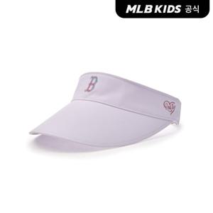 [MLB키즈 공식] 25SS 애슬레저 여아 밴딩 경량 썬캡 BOS (L.Lavender) 7FSCB0153-43LDL