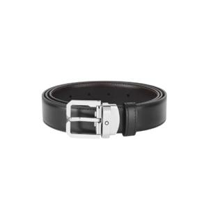 몽블랑 30mm 리버시블 레더 벨트 블랙 브라운 132873