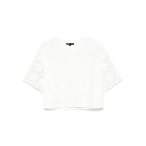 마쥬 크로셰 소매 티셔츠 MFPTS00951