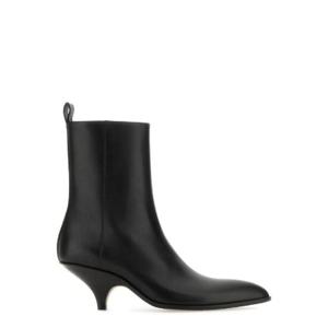 Bally 사이드 지퍼 포인티드 토 부츠 LEAH55WB450L U901 TP934550236