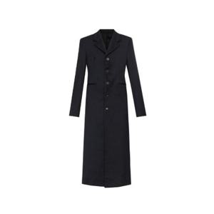 Balenciaga 칼라 버튼업 코트 831298TMT03 1000 TP936047342