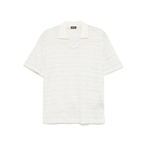 25 SS Zegna 스트라이프 반소매 티셔츠 UF342A9F709R TP438571953