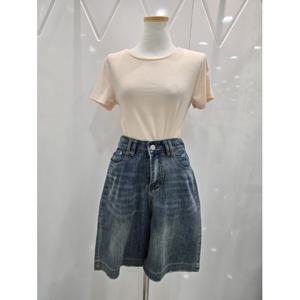 [밸리걸]빈티지 워싱 데님 쇼츠 820490