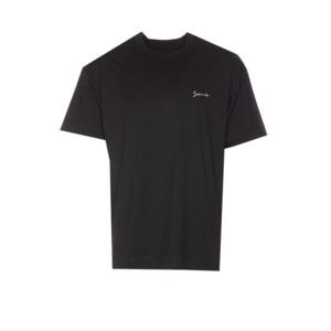 지방시 반팔 티셔츠 BM71MG3YPS001 Black