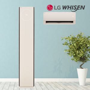 에어컨신 LG 휘센 타워2 인버터 멀티 냉난방기 19+6평 투인원 FW19SETBA2 실외기포함