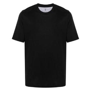 25 SS Brunello Cucinelli 크루 넥 반소매 티셔츠 MH8361308C101 TP432361081