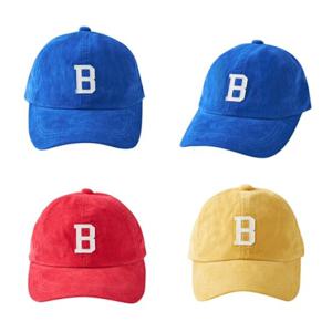 [블루독8-키즈] 택1 블루 BI베이직볼캡 야구모자 챙모자 골덴 코듀로이 두돌선물 초등 25A1980003