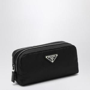 PRADA Black Re Nylon beauty case with logo 2NA0452DMHRPRADA-F0002