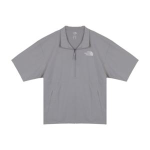 노스페이스반팔티 DQC NT7KR02K ICE RUN HALF ZIP S/S TEE A