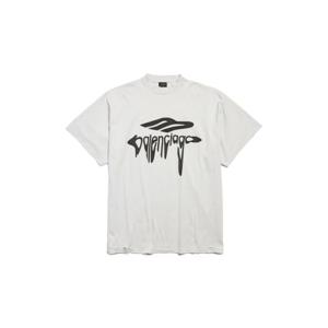 발렌시아가 반팔 티셔츠 787349 TRVS89081 WHITE