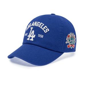 MLB (3ACPB105N-07BLS) 쿠퍼스타운 패치 언스트럭쳐 볼캡