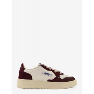 [AUTRY] 라프리마 여성 스니커즈 메달리스트 로우 레더 로우탑 AULW TA05MARSHAMARON BIANCO BORDEAUX 글리터 /12
