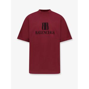 [BALENCIAGA] 라프리마 남성 티셔츠 앤 탑 코튼 위드 로고 764235 TSVU44029 Bordeaux /12