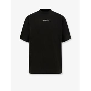 [BALENCIAGA] 라프리마 남성 티셔츠 앤 탑 미디엄 핏 코튼 764235 TPVK11569 페이드 BLACK/WHITE /12