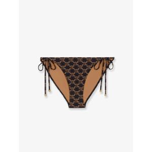 [CELINE] 라프리마 여성 스윔웨어 비키니 슬립 위드 Triomphe 프린트 2Z273939T 17BR Marrone /12