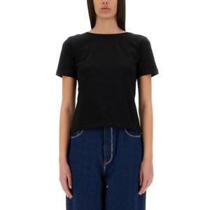 니나리찌 반팔 티셔츠 25PJTO029CO1094 U9000 BLACK