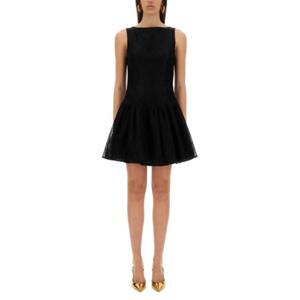 니나리찌 미디 원피스 25PCRO042PA0492 U9000 BLACK