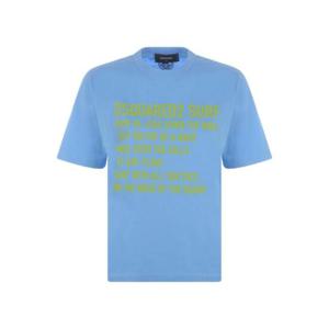 Dsquared2 로고 프린트 크루넥 티셔츠 S75GD0328S22427 473 TP946375721
