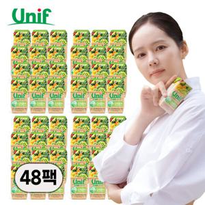 유니프 과채주스 믹스 그린 베지터블 주스 200ml 48팩