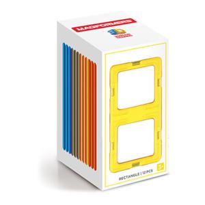 [짐보리플레이앤뮤직][맥포머스] 싱글 직사각형 세트 12PCS