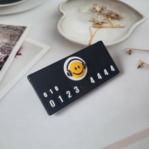 오토컴 더스마일 헬로 주차알림판 주차번호판