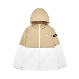 [내셔널지오그래픽 키즈] K242UJK920 올라운드 컬러블럭 바람막이 LBEIGE
