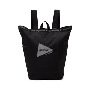 25 SS 앤드 원더 남성 블랙 Gramicci 멀티 패치워크 투웨이 백팩 242817M166000