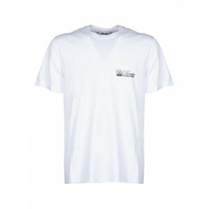 [MSGM] 남성 티셔츠 클럽 paradiso 3440MM195237002 화이트 /8