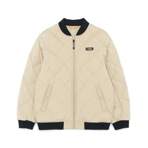 내셔널지오그래픽 키즈 K234UDW030 경량 덕 다운 점퍼 BEIGE