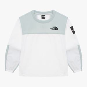 노스페이스 키즈 NM5MR08T 알바니 우븐 크루넥 맨투맨