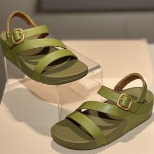 핏핏플랍 25S/S 스키니 II 여성 백 스트랩 샌들 FFSO5E105E3 진초록