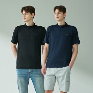 [이젠벅][네파이젠벅] 25SS 하프집업 반팔티 남성 4컬러 택1
