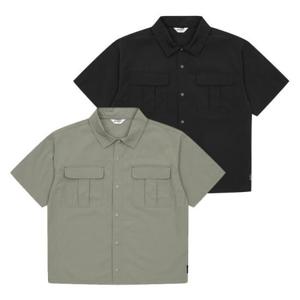 에꼴리에 TC01 5부 쿨 스판 포켓 셔츠/5부 쿨 스판 카고 바지 셋트 25B5703.5704