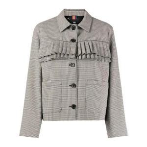 25 SS 폴스미스 체크 프린트 슬림 핏 플리츠 재킷 W2R291JK30988 TP437157049