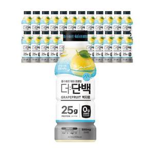 [빙그레]빙그레 더단백 워터프로틴 PET 백자몽 400ml 24입