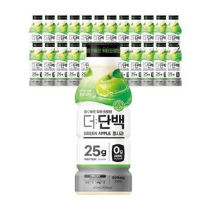 [빙그레]빙그레 더단백 워터프로틴 PET 청사과 400ml 24입