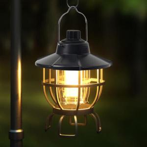 아트박스/위드마켓 LED 해피무드 캠핑랜턴 L2(블랙)