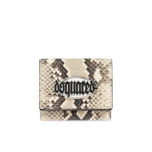 Dsquared2 로고 플라크 삼단 지갑 WAW003301502706 2141 TP934546258