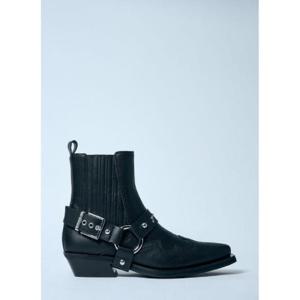25 SS 가니 여성 로우컷 웨스턴 첼시 부츠 gan0259054blk