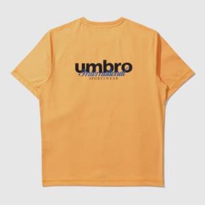 엄브로반팔티 LQC UP321CRS73-YOR 그래픽 워터 반팔 티셔츠 / Yellow ORange