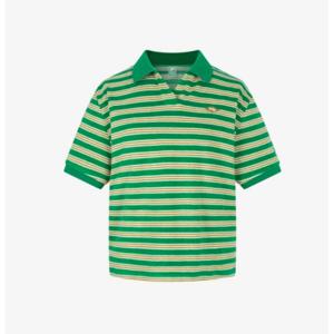 휠라 여성 테리 세미크롭 카라티 FS2TSH2459F GRN PIK